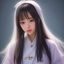 用户设计新人小希的头像，短发女大学生，求知欲强的入门学习者形象